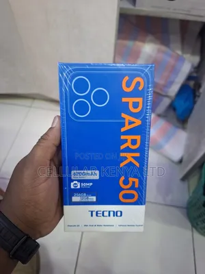 New Tecno Spark 50 128 GB Black