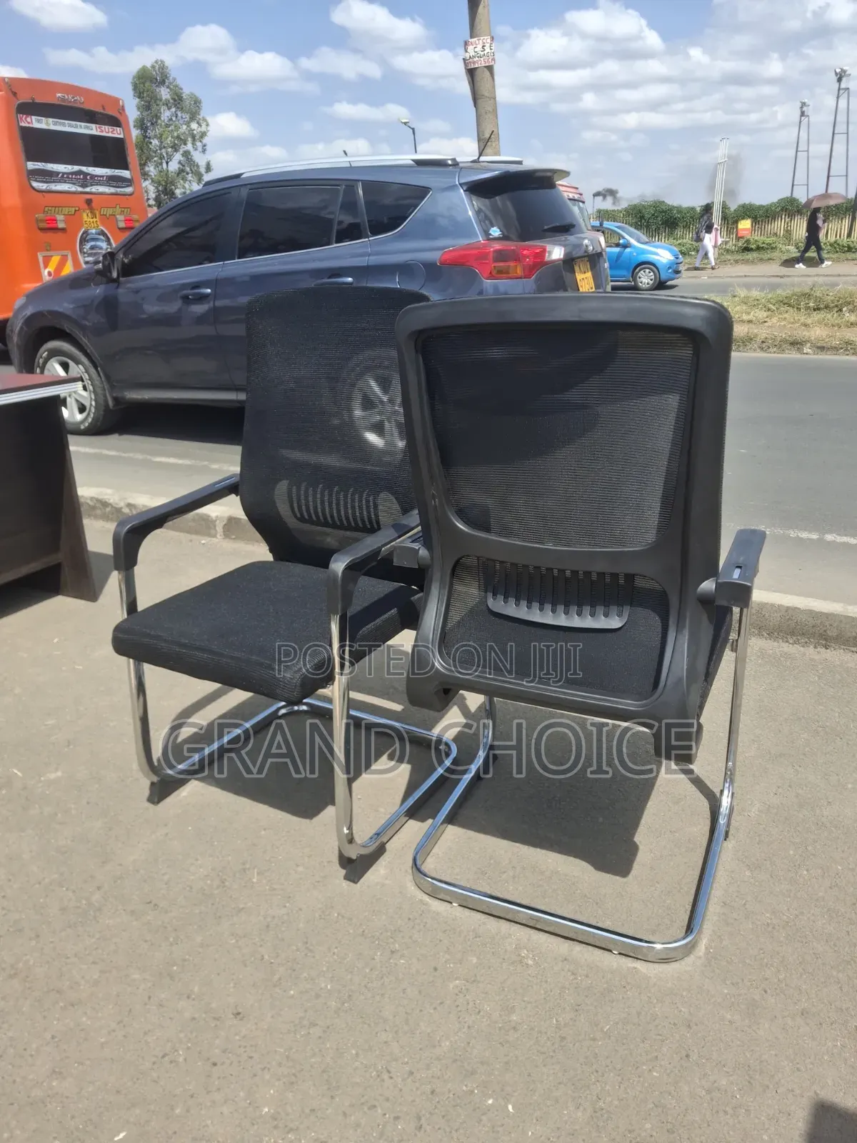 Office Mesh Back Visitors Chair