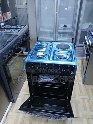 Euroken 50×55 3g + 1 Electric Hotplate Cooker With Electric Oven