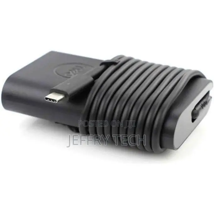 Dell 65w Usb-C Adapter for XPS Laptops Black Type-C