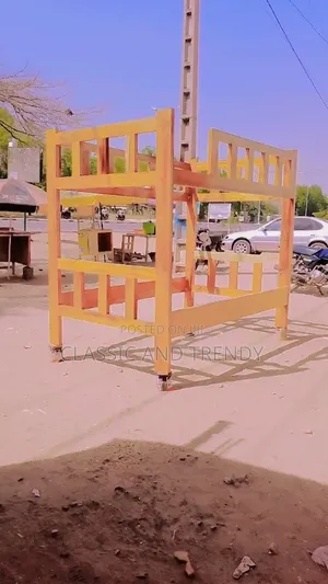 4x6 Sturdy Wooden Bunk Bed