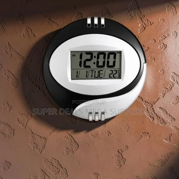 Date Display Modern Kadio Table Wall Mount Digital Clock