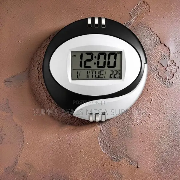 Date Display Modern Kadio Table Wall Mount Digital Clock