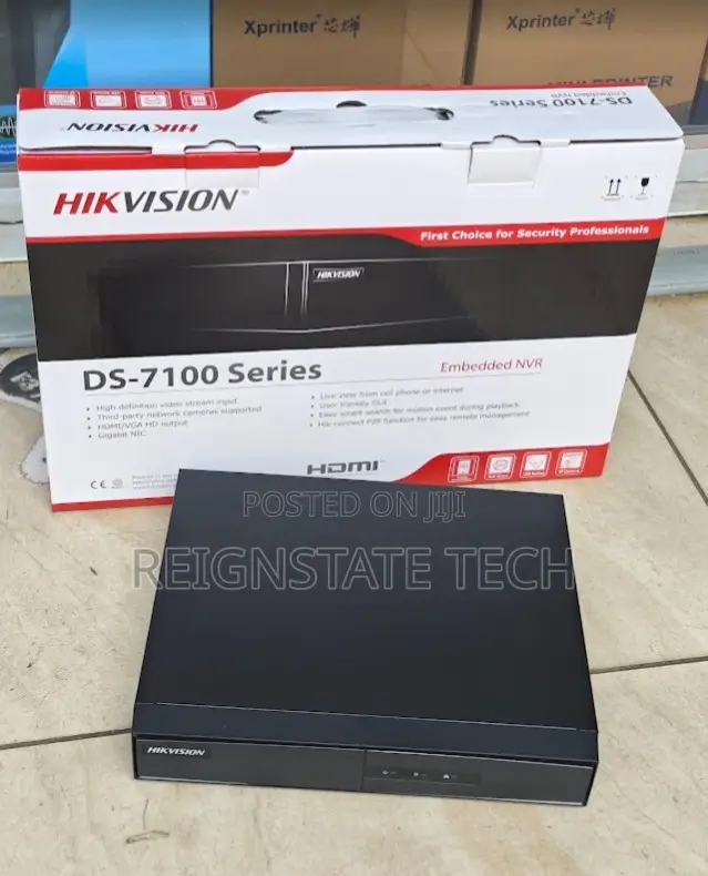 4 Channel NVR - (Full Poe Network Video Recorder)