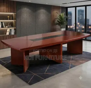 Boardroom Table; 2.4 Meters Mahogany Executive Spacious Ideal Table