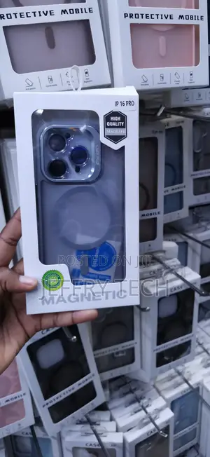 iPhone 16 Pro Translucent Magnetic Protective Phone Case