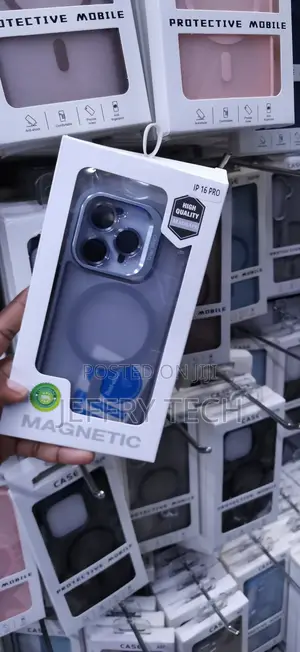 iPhone 16 Pro Translucent Magnetic Protective Phone Case