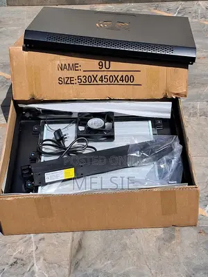9u Lockable Network Cabinet for Cctv, Router Switch