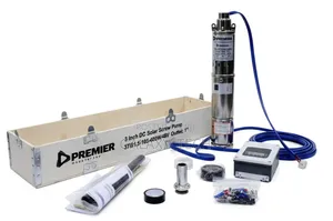 Premier Dc Solar Brushless Submersible Pump(105m)