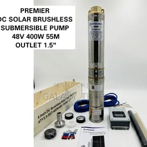 Premier Dc Solar Brushless Pump Submersible Pump(55m)