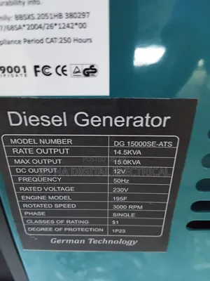 14kva Premier Generator Machine/With Ats