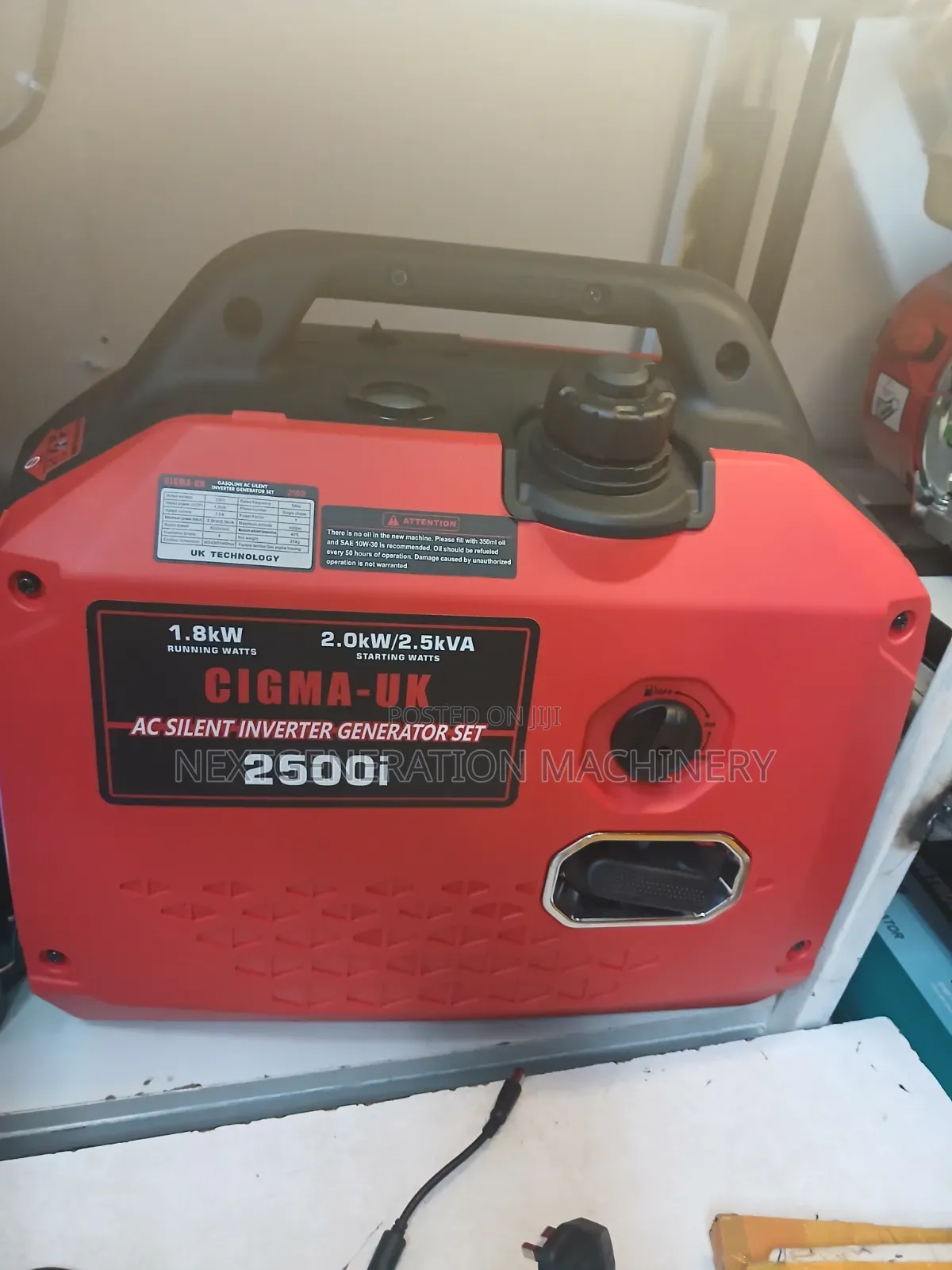 Cigma Uk 2500i Silent Generator