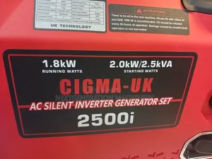 Cigma Uk 2500i Silent Generator