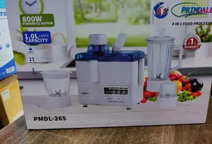 Primdale 4in1 Food Processor Juicer,Blender, Grinder and Chopper