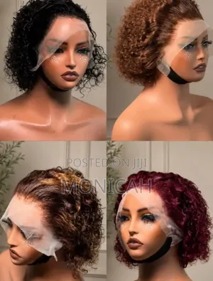 Short Watercurl Wig