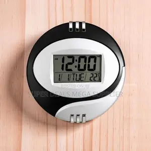 LCD Display Modern Kadio Table Wall Mount Digital Clock