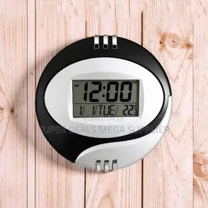Calendar Display Stylish Kadio Table Wall Mount Digital Clock