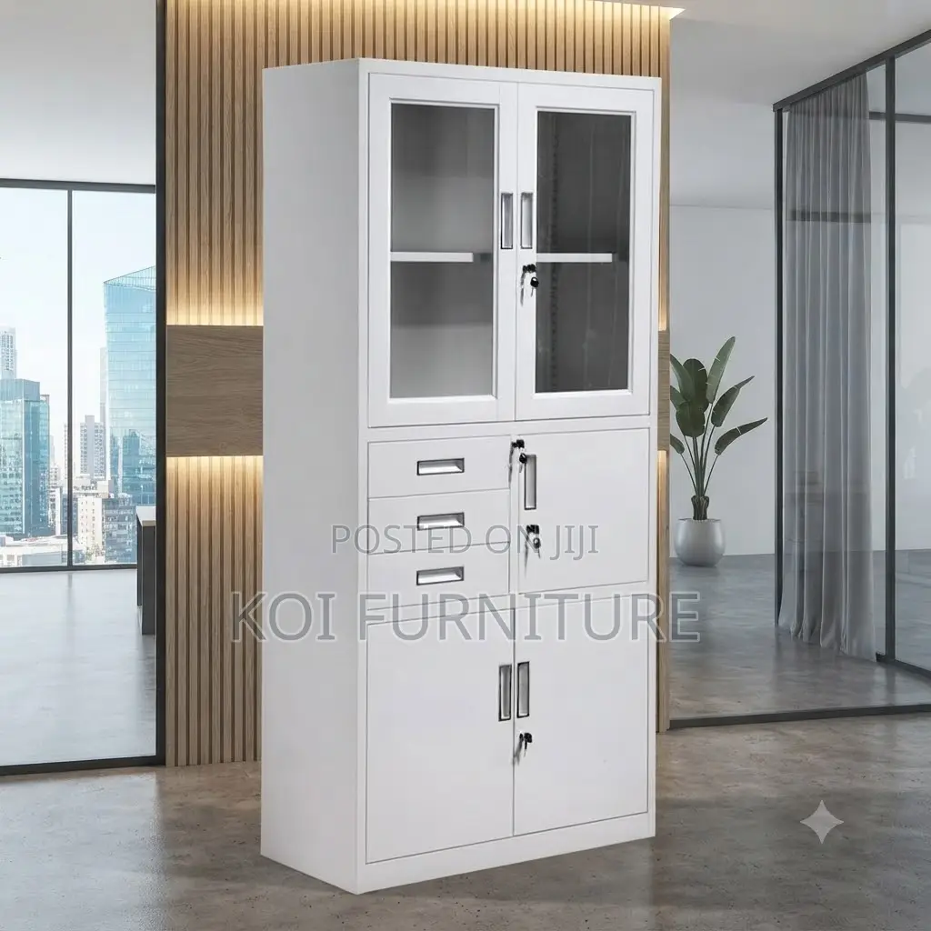 Office Cabinet; Two Doors Cabinet With Scratch Rust-Resistant Finish