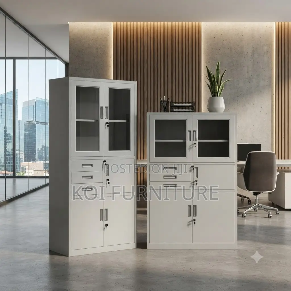 Office Cabinet; Two Doors Cabinet With Scratch Rust-Resistant Finish