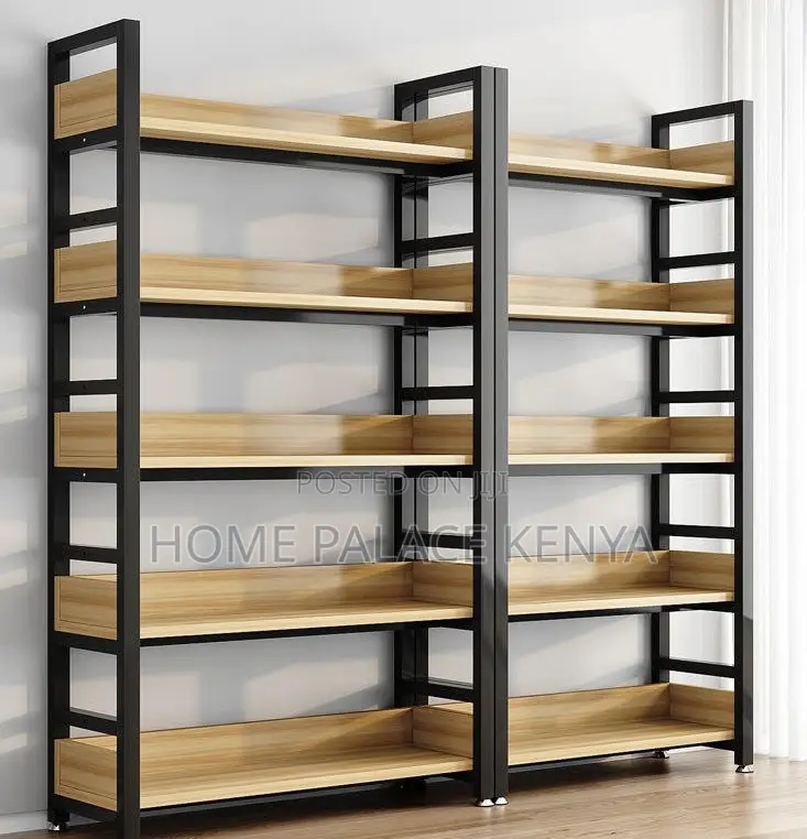 Storage Rack: Open Multi Layer Wooden Pantry Rack