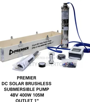 48v 400w 105m Premier Solar Pump-Heav-Duty