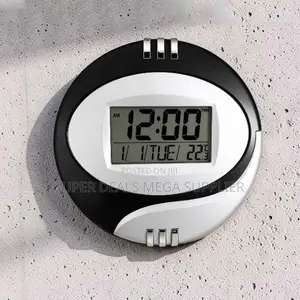 Maintenance-Free Kadio Table Wall Mount Digital Clock