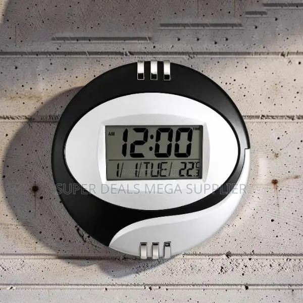 Maintenance-Free Kadio Table Wall Mount Digital Clock