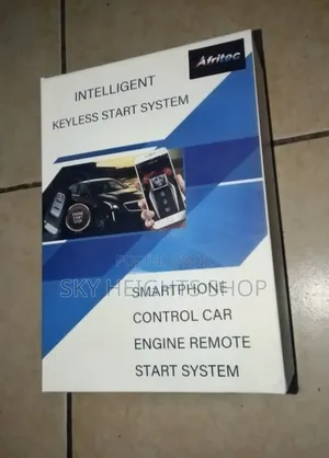 Push to Start Intelligent High Quality Car Alarm System With an App