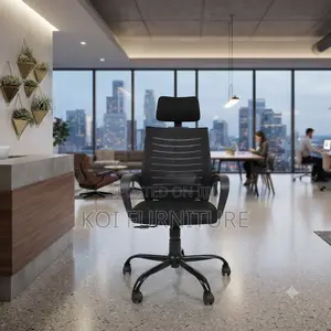 Office Chairs; Headrest Ergonomic Adjustable Office Mesh Seat