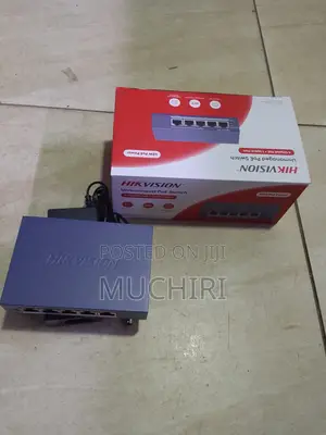 Hikvision 4 Port Poe Switch 45w Poe Power