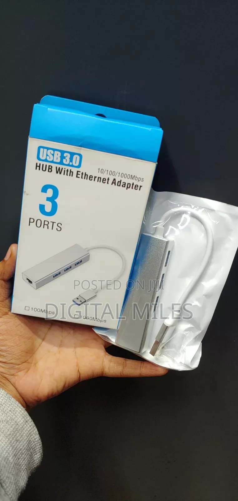 Usb 3.0 Hub With Ethernet Adapter