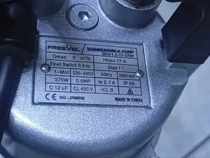 0.5hp Submersibles Freevel Water Pump