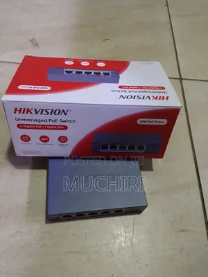 Original Hikvision 4 Port Poe Switch