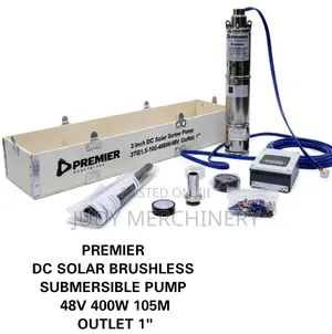 Dc Solar Brushless Submersible Pump 48v 400w