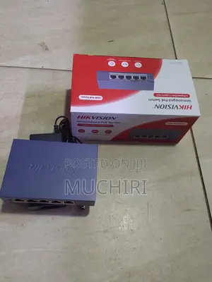 Hikvision 4 Port Security Camera Poe Switch