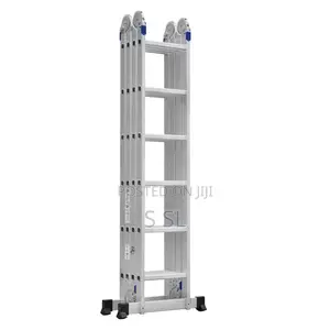 6.9m Multi-Purpose Aluminium Ladder - 4 X 6 Rungs