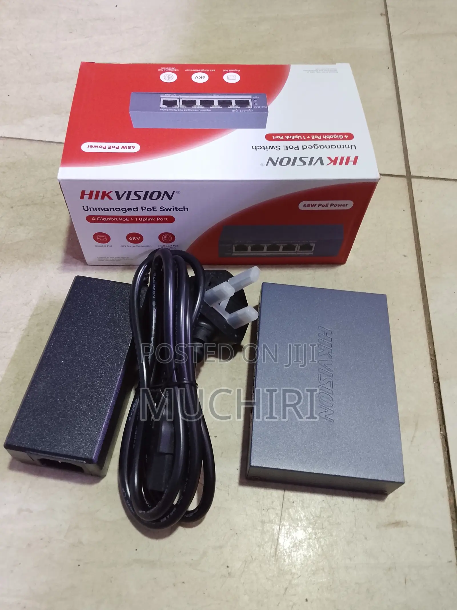 Hikvision Unmanaged 4 Port Ethernet Switch
