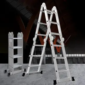 Multi-Purpose Aluminium Ladder - 4 X 4 Rungs
