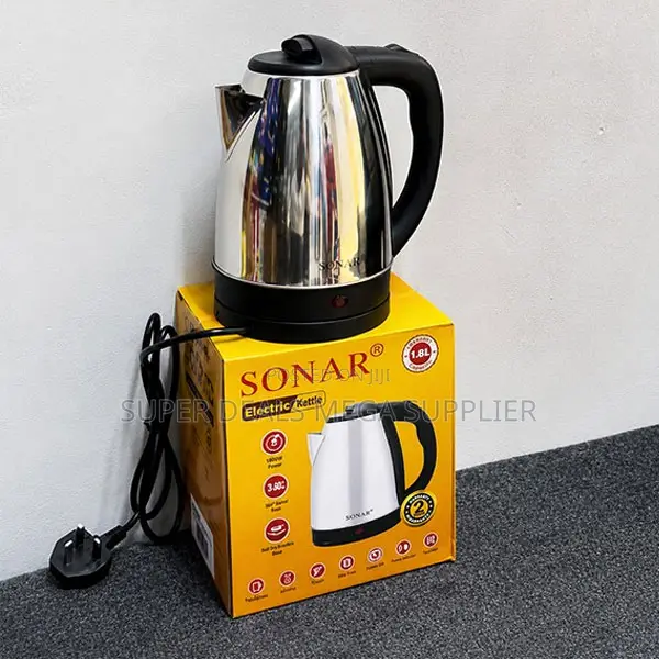 Premium Fast Boiling 1500w Watts Power Stainless Steel Electric Kettle