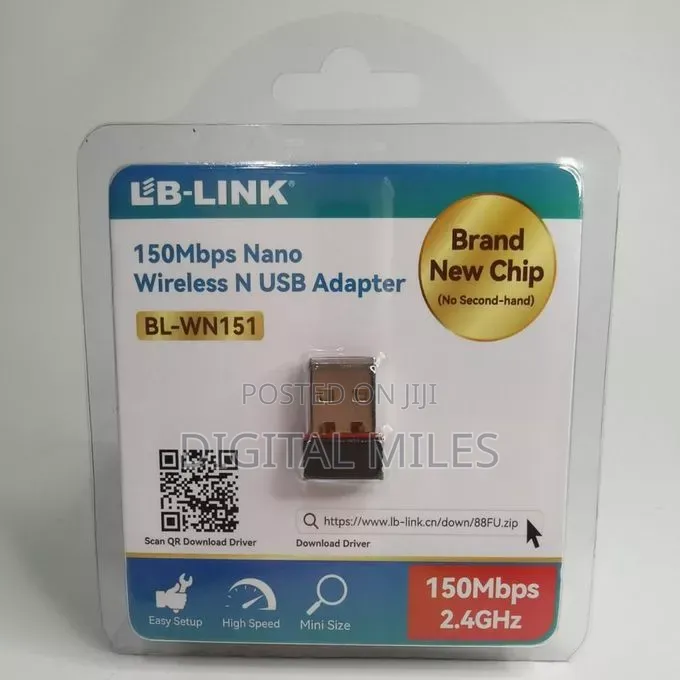 Lb Link Wireless Usb Wifi Adapter for Laptop/Pc/Desktop