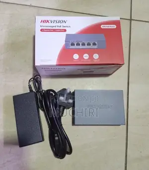 4port Poe Hikvision Network Switch CCTV