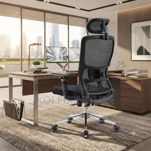 Office Chairs; Ergonomic Fabricated Office Adjustable Desk