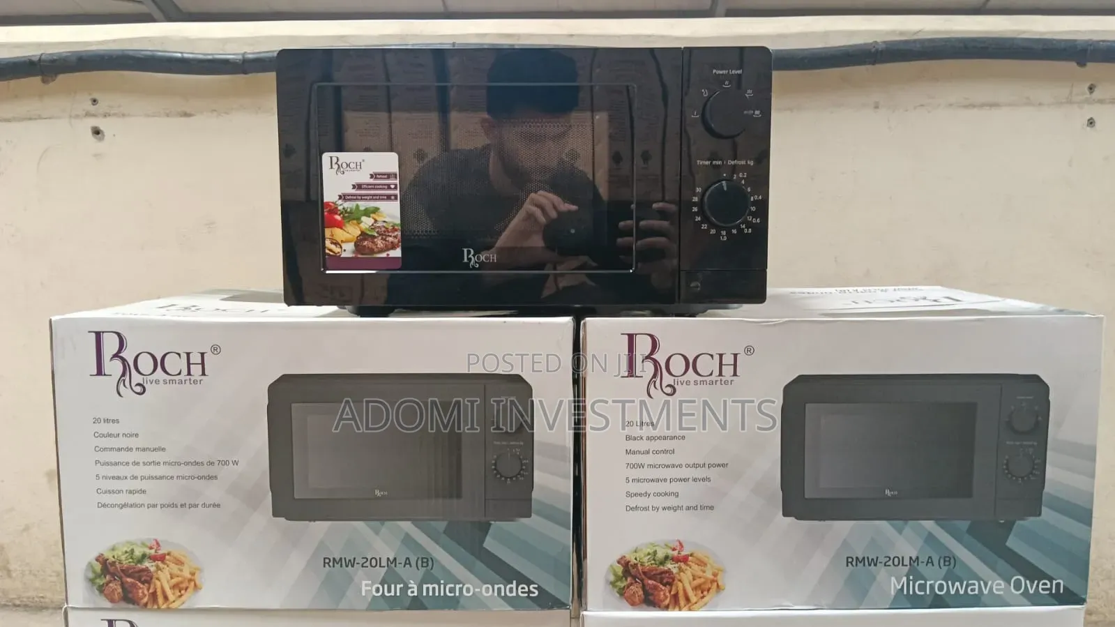 20 Litres Digital Roch Microwave