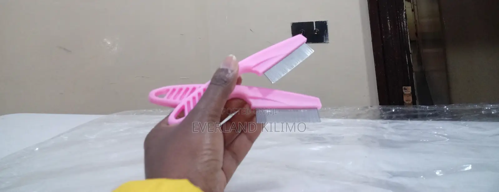 Flea Comb for Cats,Stainless Steel Short
