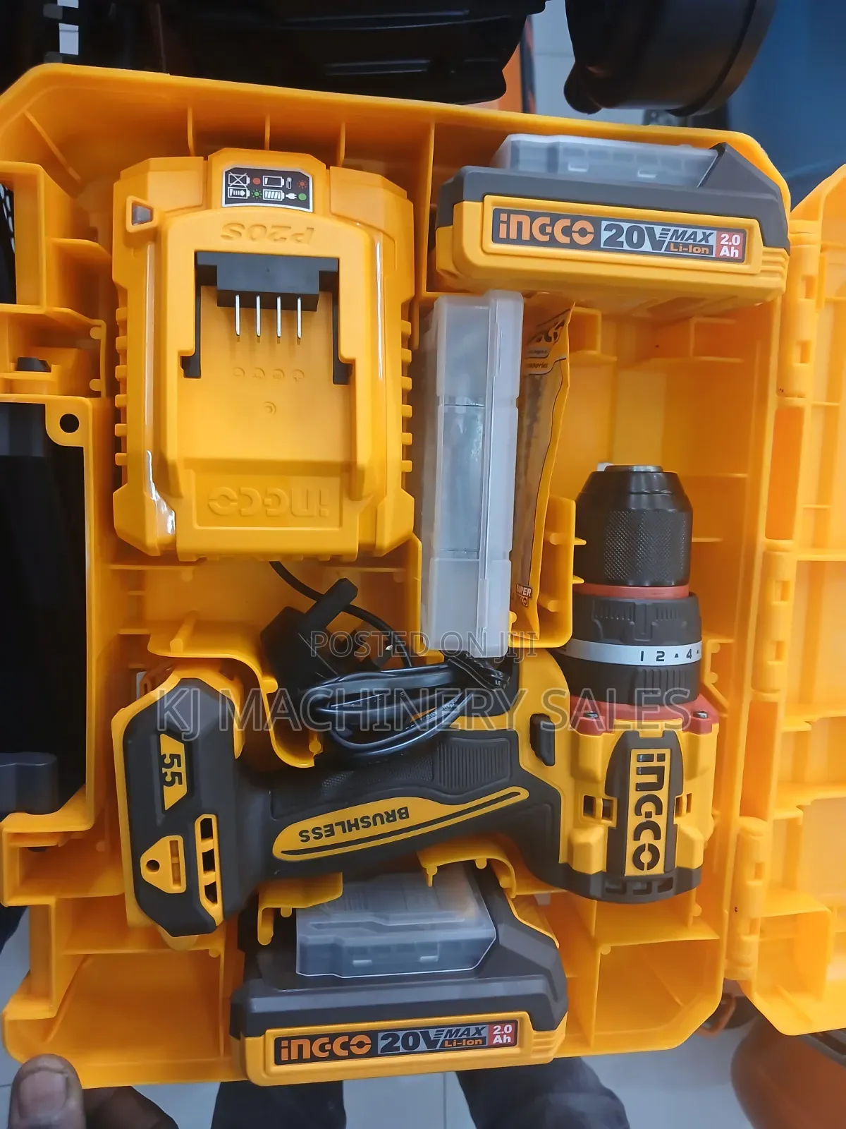 Ingco 20v Brushless Cordless Drill