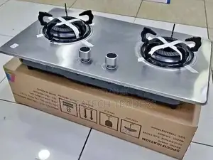 Amaze 2 Burner Stainless Steel Gas Hob Cooker