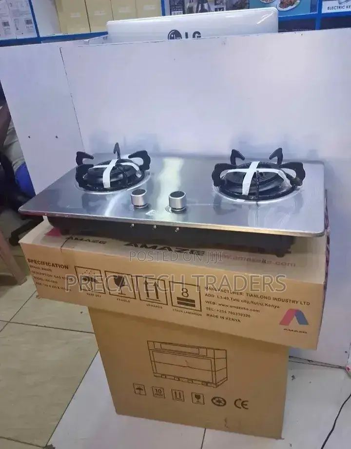 Modern 2 Burner Gas Built-in Cooktop for Kitchen
