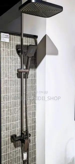 Modern Exposed Rainfall Shower