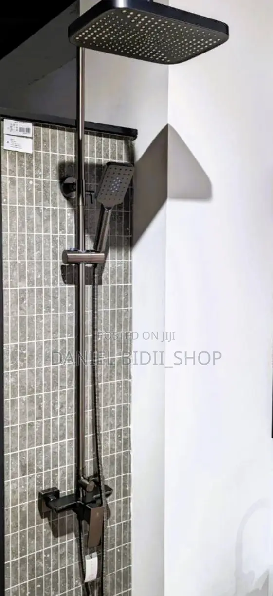 Modern Exposed Rainfall Shower
