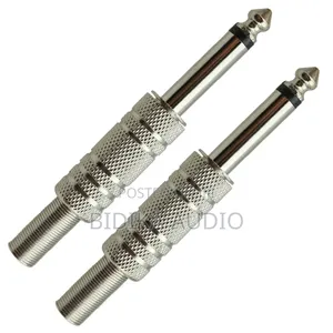 6.35mm Audio Mono Connector 2pcs